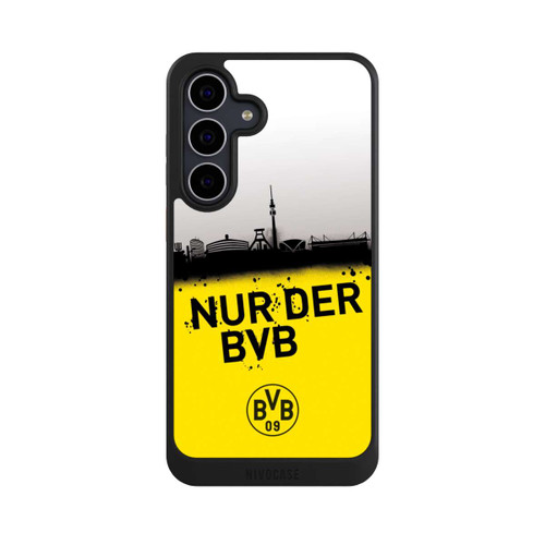 Samsung Galaxy S25 FE NIVOcore Nur der BVB - Silhouette