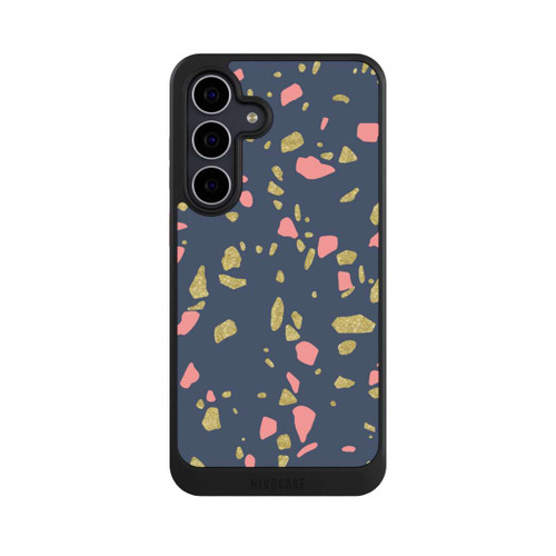 Samsung Galaxy S25 FE NIVOcore Terazzo Gold-Optik