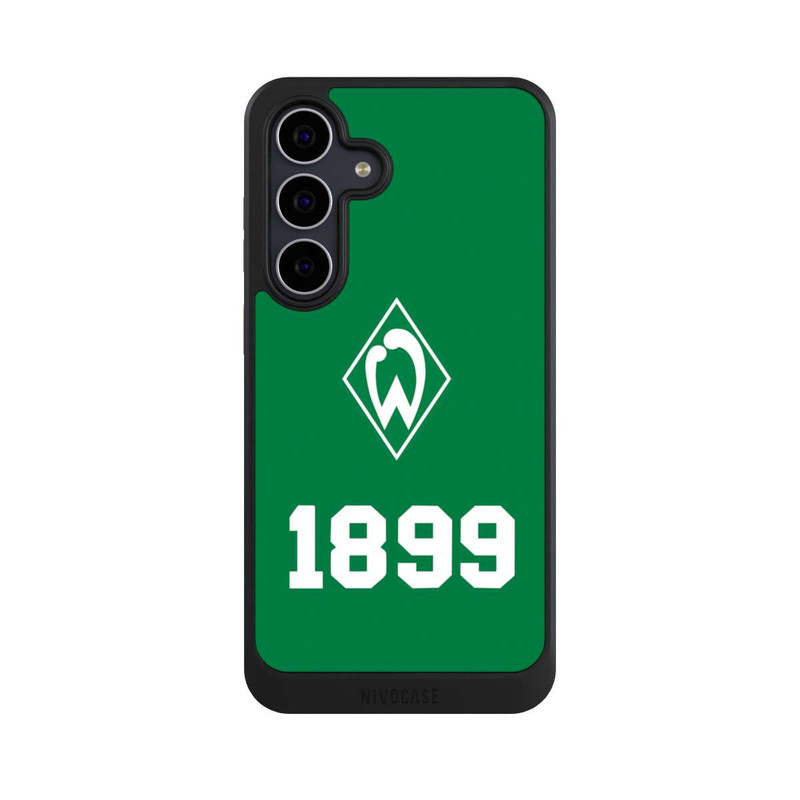 Galaxy S25 FE NIVOcore 1899 Grün-Weiß Lebenslang Grün - Werder Bremen