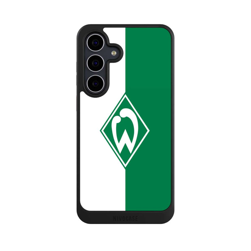Galaxy S25 FE NIVOcore Weiß-Grün - Werder Bremen