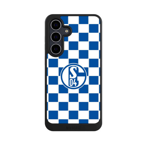 Samsung Galaxy S25 FE NIVOcore Muster Schalke 04