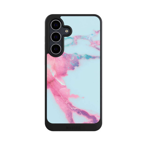 Samsung Galaxy S25 FE NIVOcore Light Blue Iridescent Vein Marble