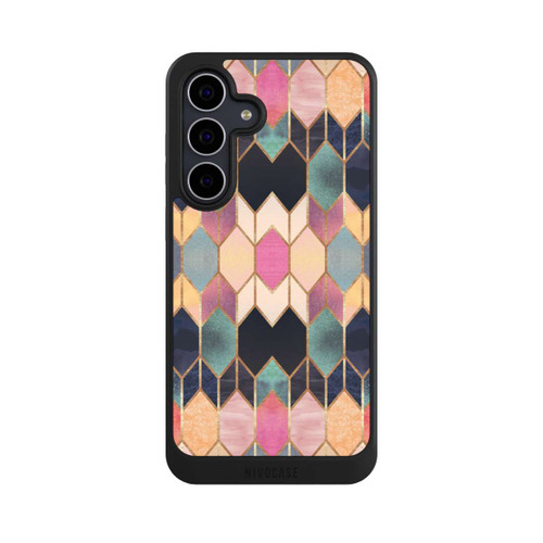 Samsung Galaxy S25 FE NIVOcore Bunte Glasscheibe