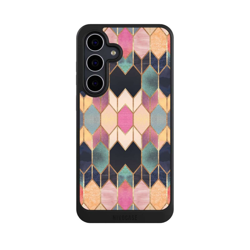 Galaxy S25 FE NIVOcore Bunte Glasscheibe