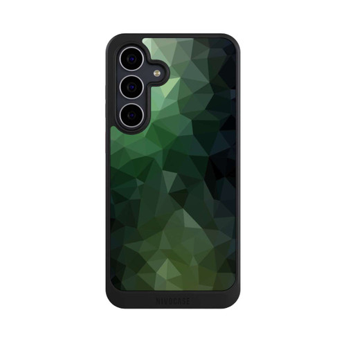 Samsung Galaxy S25 FE NIVOcore Polygonal Mosaic Green