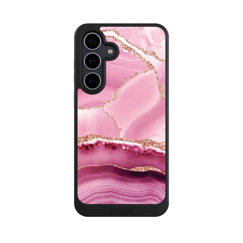 Galaxy S25 FE NIVOcore Marbre Sirène Rose