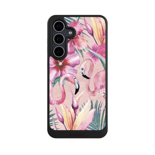 Samsung Galaxy S25 FE NIVOcore traumhafte Flamingos