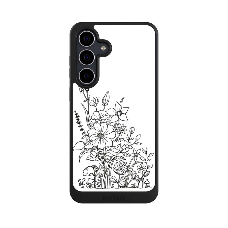 Galaxy S25 FE NIVOcore Flowers Line Art