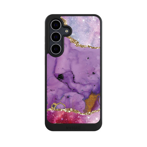 Samsung Galaxy S25 FE NIVOcore Purple Galaxy Glamour Marble