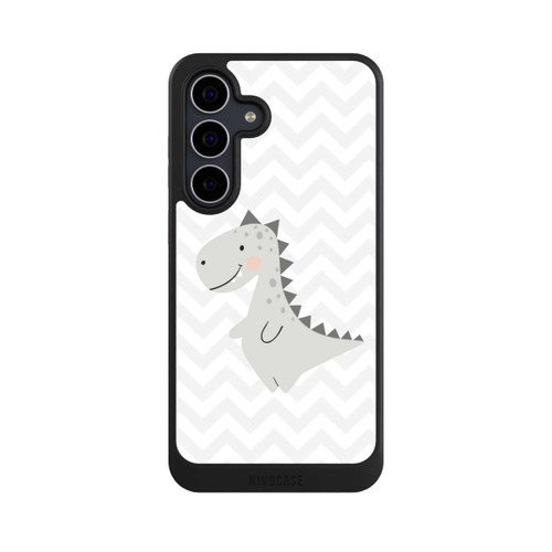 Samsung Galaxy S25 FE NIVOcore Grauer Dino