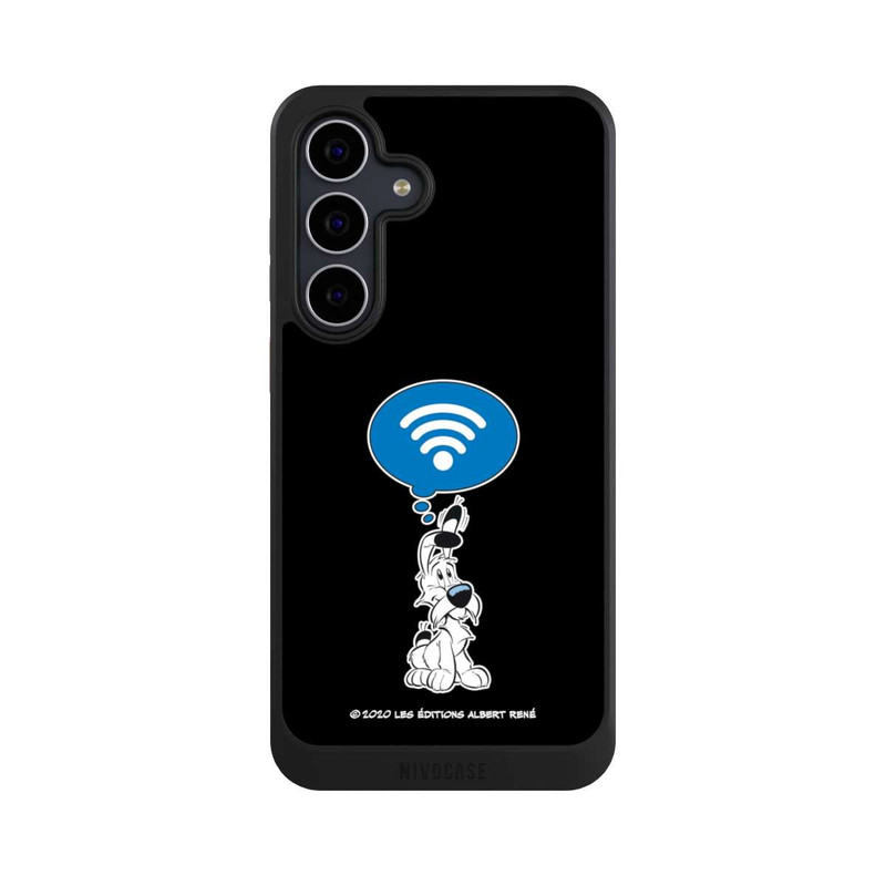 Galaxy S25 FE NIVOcore Idefix W-LAN - Schwarz Hintergrund