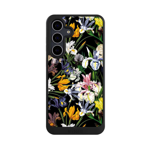Samsung Galaxy S25 FE NIVOcore Dunkle Wildblumentapete