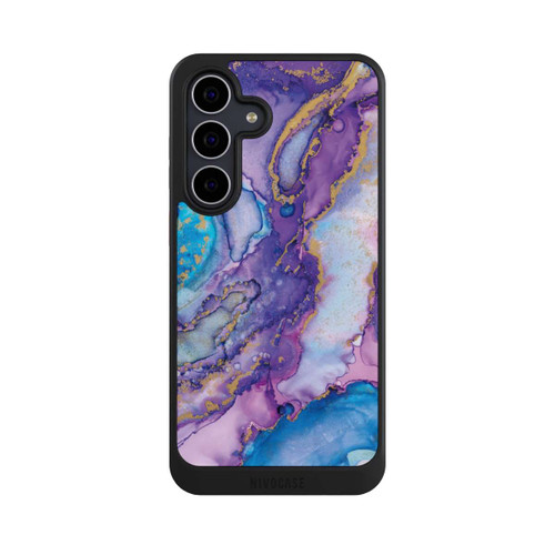 Samsung Galaxy S25 FE NIVOcore Strudel lila und blau