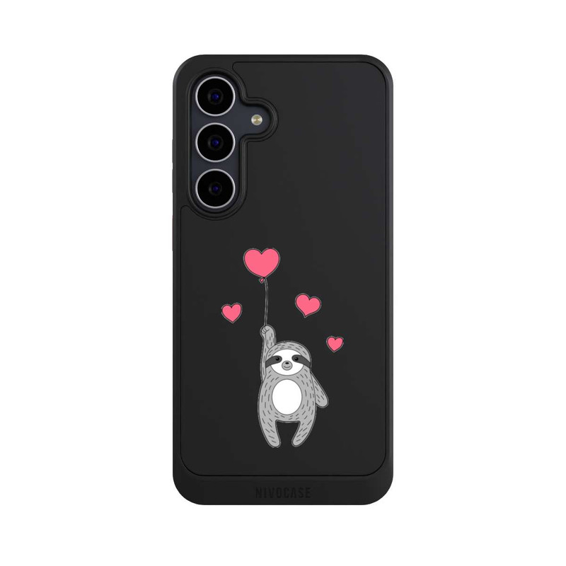 Galaxy S25 FE NIVOcore Love Sloth Transparent