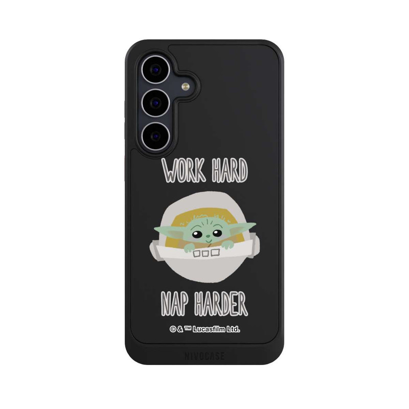 Galaxy S25 FE NIVOcore The Child Work Hard Nap Harder Transparent