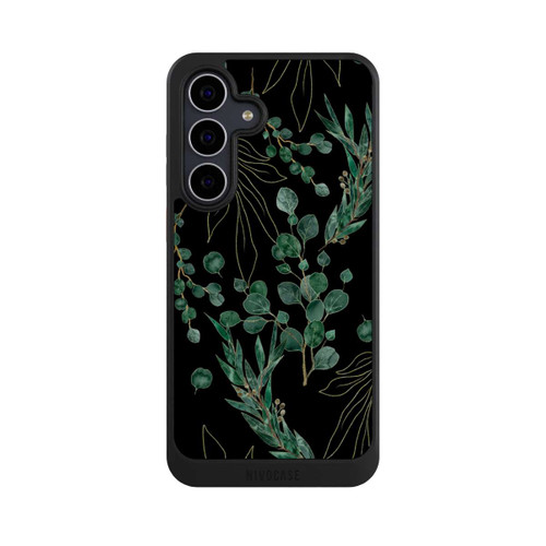 Samsung Galaxy S25 FE NIVOcore Eukalyptusblätter schwarz