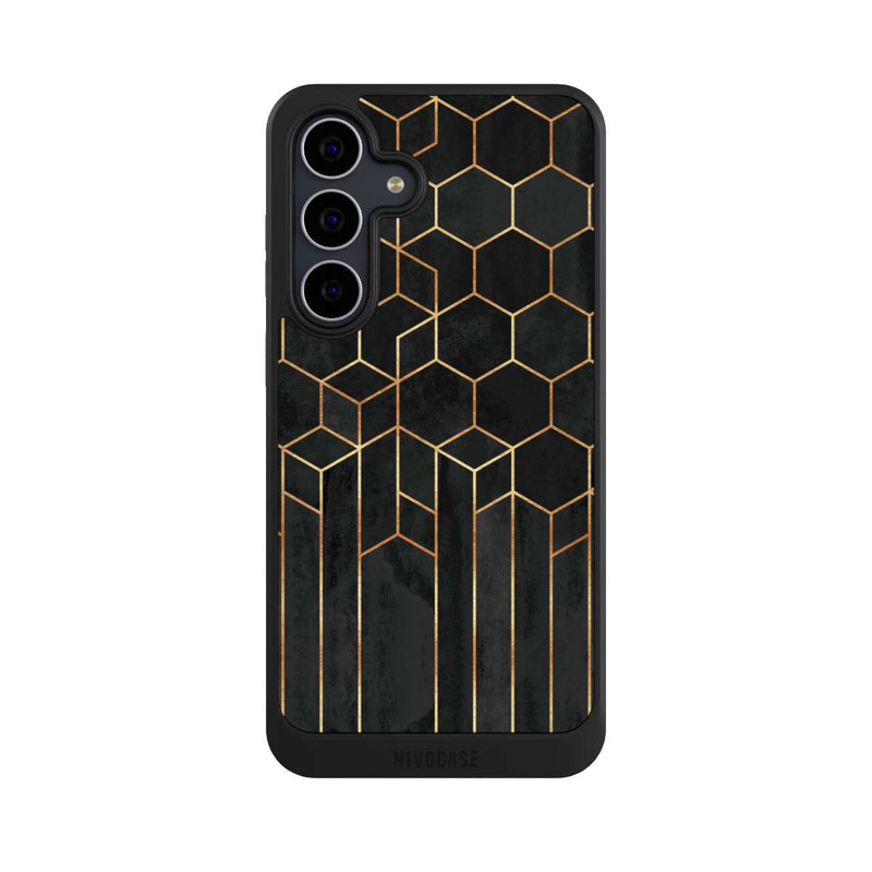 Galaxy S25 FE NIVOcore Black Hexagons