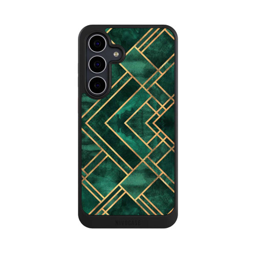 Samsung Galaxy S25 FE NIVOcore Grüne Blöcke