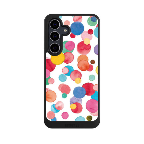 Samsung Galaxy S25 FE NIVOcore Summer Polka Dots Watercolor