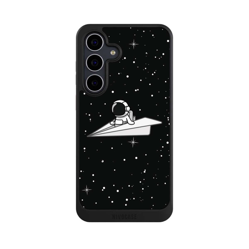 Galaxy S25 FE NIVOcore Astronaut Paper Plane Comic