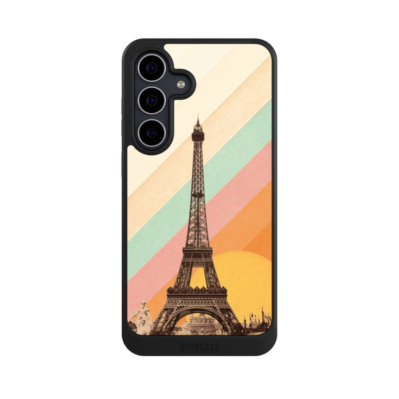Galaxy S25 FE NIVOcore Eiffel Tower Rainbow