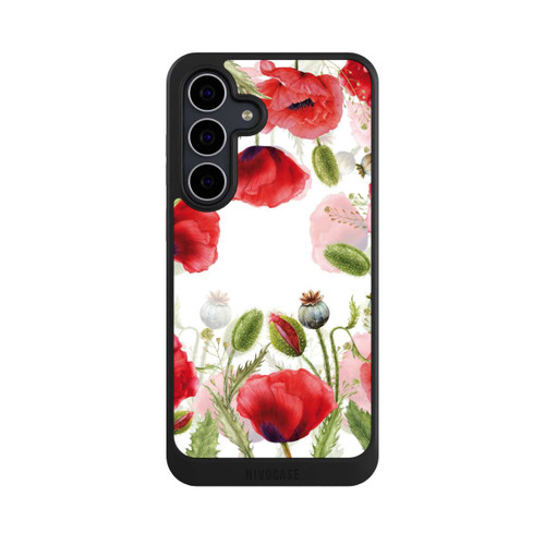 Samsung Galaxy S25 FE NIVOcore Cadre coquelicots