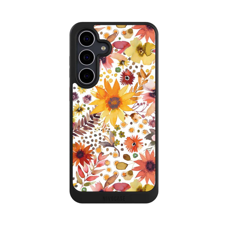 Galaxy S25 FE NIVOcore Blumenaquarellblüten
