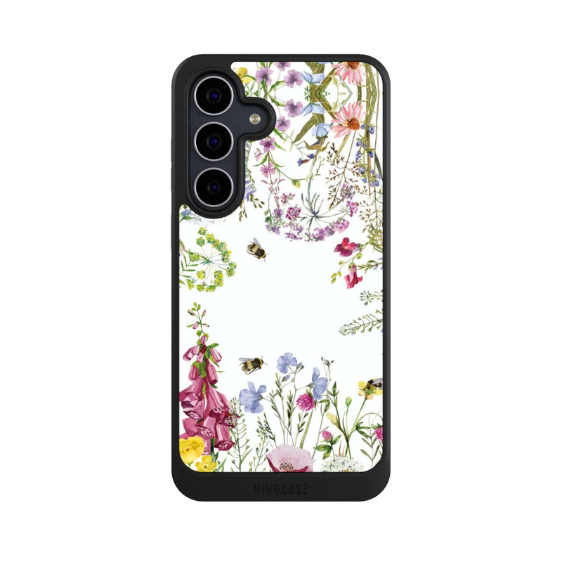 Galaxy S25 FE NIVOcore Sommerwiese Wildblumen Rahmen