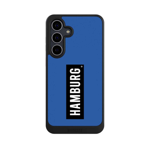 Samsung Galaxy S25 FE NIVOcore HSV Hamburg Schwarz Blau