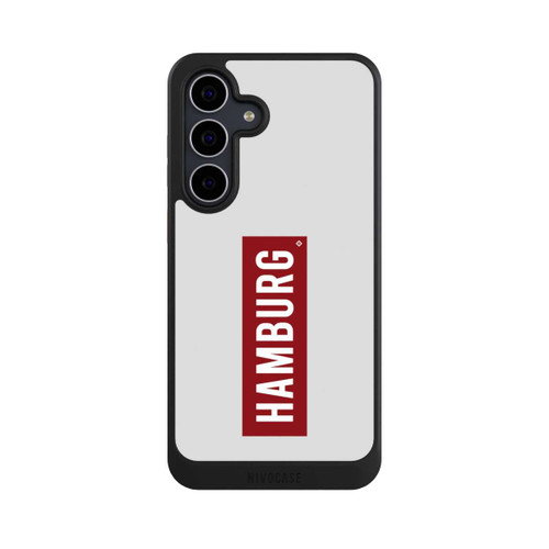 Samsung Galaxy S25 FE NIVOcore HSV Hamburg Rot Weiss