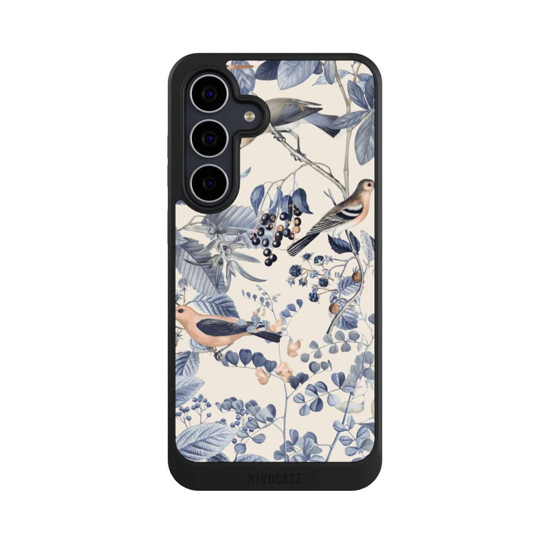 Galaxy S25 FE NIVOcore Birds And Berries Beige