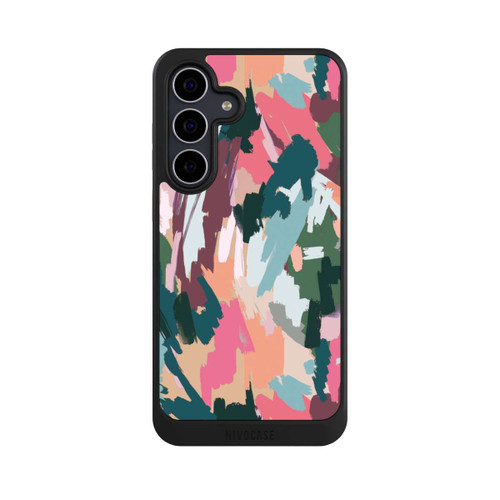 Samsung Galaxy S25 FE NIVOcore Abstrakte künstlerische Textur Rosa