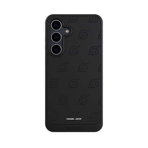 Samsung Galaxy S25 FE NIVOcore Black Konoha Pattern Transparant