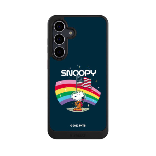 Samsung Galaxy S25 FE NIVOcore Snoopy Space Traveller Rainbow