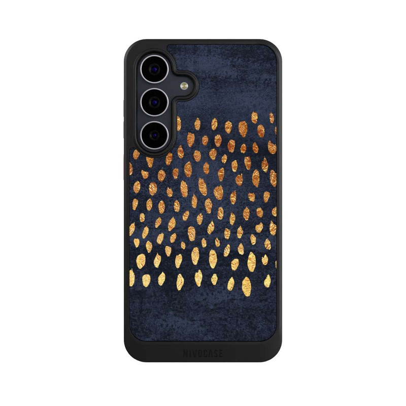 Galaxy S25 FE NIVOcore Muster Gold und Marine