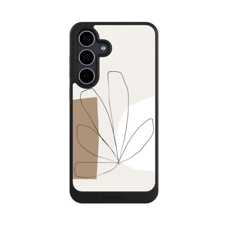 Galaxy S25 FE NIVOcore Flower and Shapes No 2-Anastasia Sawall