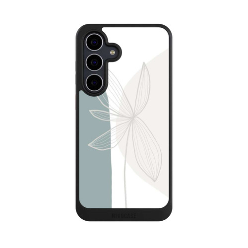 Samsung Galaxy S25 FE NIVOcore Blumen und Formen Nr. 3 - Anastasia Sawall