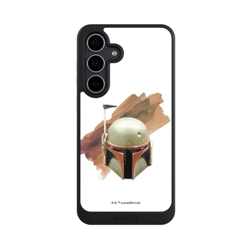 Samsung Galaxy S25 FE NIVOcore Boba Fett Helm Weiß
