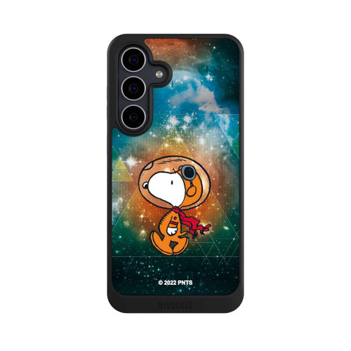 Samsung Galaxy S25 FE NIVOcore Snoopy Weltraumreisender Grün
