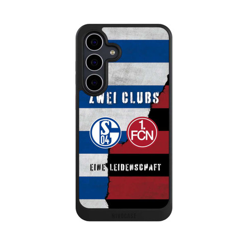 Samsung Galaxy S25 FE NIVOcore Fanfreundschaft Schalke x Nürnberg