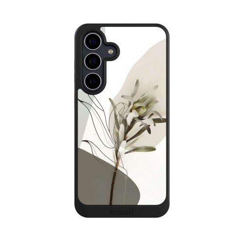 Samsung Galaxy S25 FE NIVOcore Boho Line Art Olivgrün