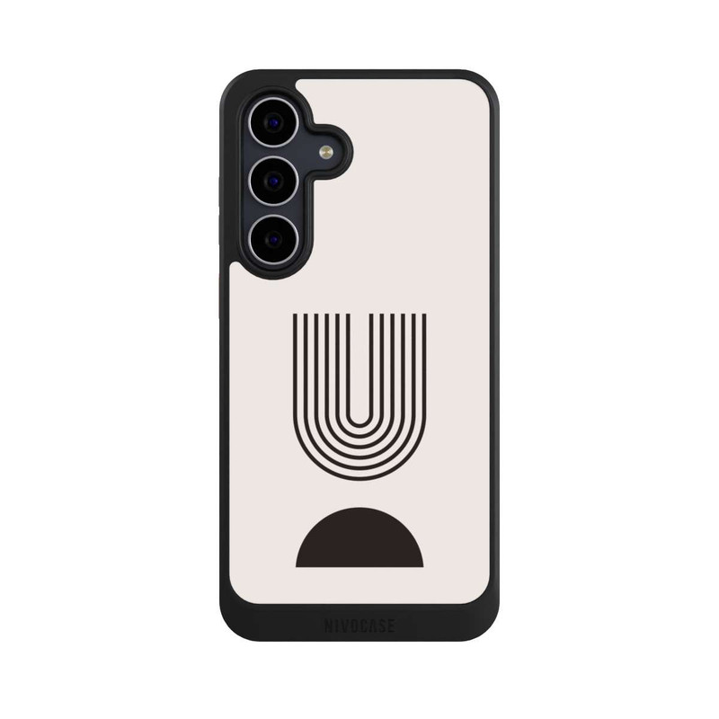 Galaxy S25 FE NIVOcore Modern Art Black Lines