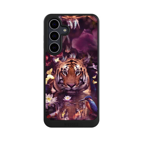 Samsung Galaxy S25 FE NIVOcore Tiger Blumenrahmen