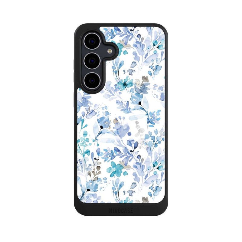 Galaxy S25 FE NIVOcore Frühlingsunkraut blau