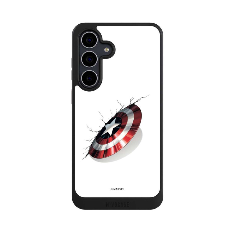 Galaxy S25 FE NIVOcore Captain America Shield Crash