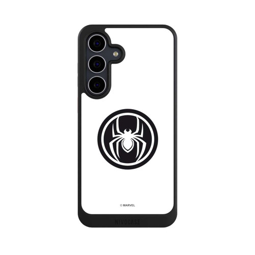 Samsung Galaxy S25 FE NIVOcore Spider-Man Logo White