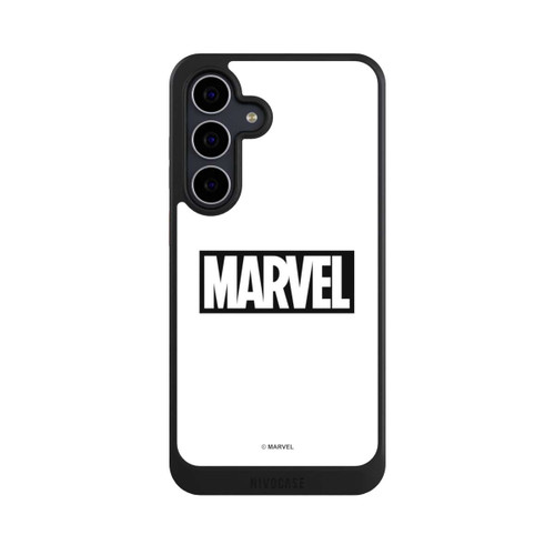 Samsung Galaxy S25 FE NIVOcore Marvel Logo White