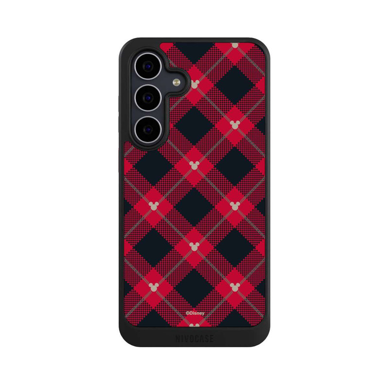 Galaxy S25 FE NIVOcore Mickey Christmas Pattern Red