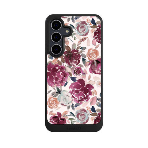 Samsung Galaxy S25 FE NIVOcore Autumn Peonies and roses Pink
