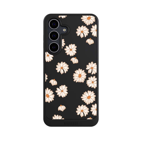 Samsung Galaxy S25 FE NIVOcore Flowerpower Wallpaper White